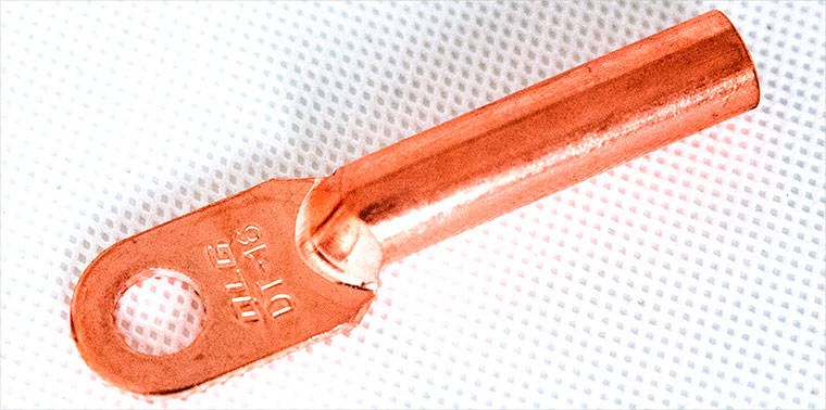Deutsche Standard DT Series Copper Cable Lug, 10 - 500 square millimeter cable crimped connector